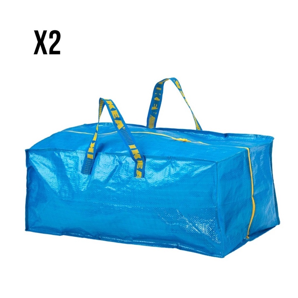 IKEA Blue Extra Large Storage Bags Set of 2